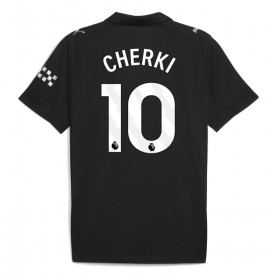 Pánské fotbalový oblečení Manchester City Rayan Cherki #10 Venkovní košile 2025-26 Krátkým Rukávem